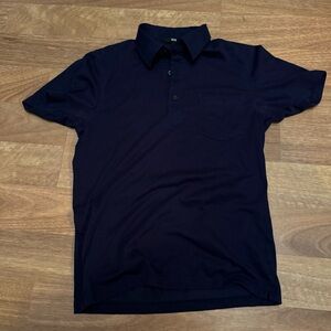 Men's Uniqlo Navy Polo Shirt